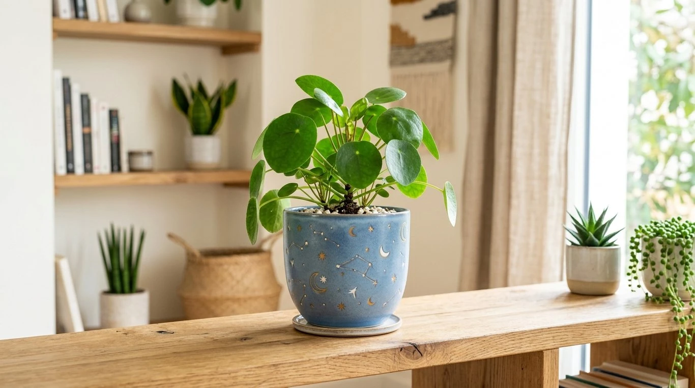 Pot Céleste Bleu