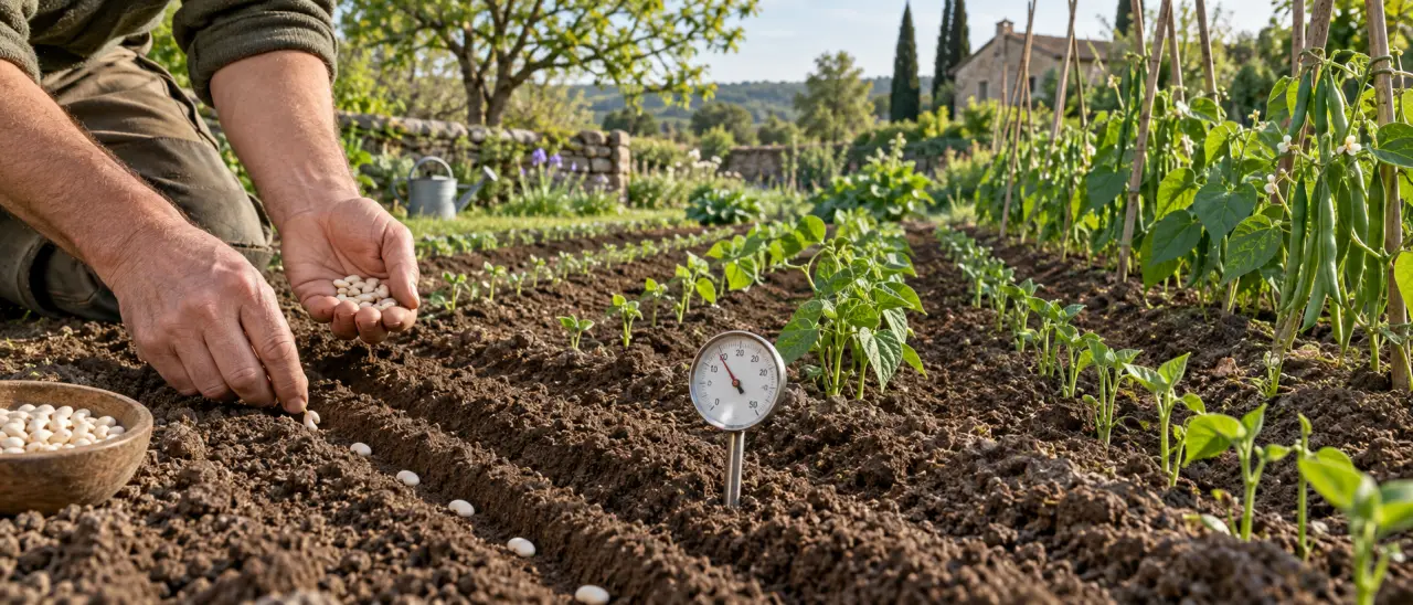 Quand semer les haricots verts : attendez 15 °C au sol et échelonnez les récoltes